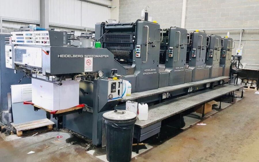 Heidelberg Speedmaster Five Color Machine